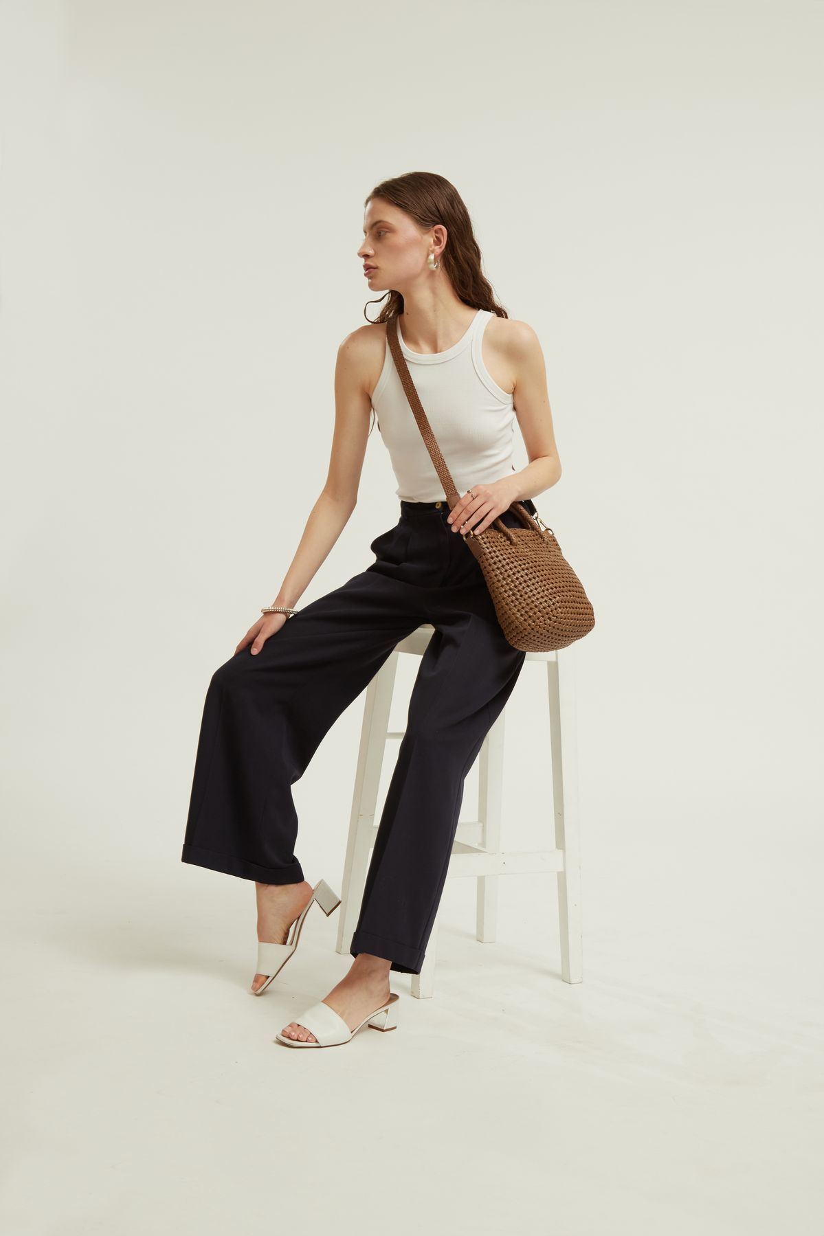Editorial still with a LUXBAGZ bag from the collection